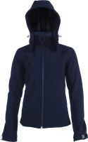 LADIES' DETACHABLE Kapucnis felső SOFTSHELL JACKET Navy